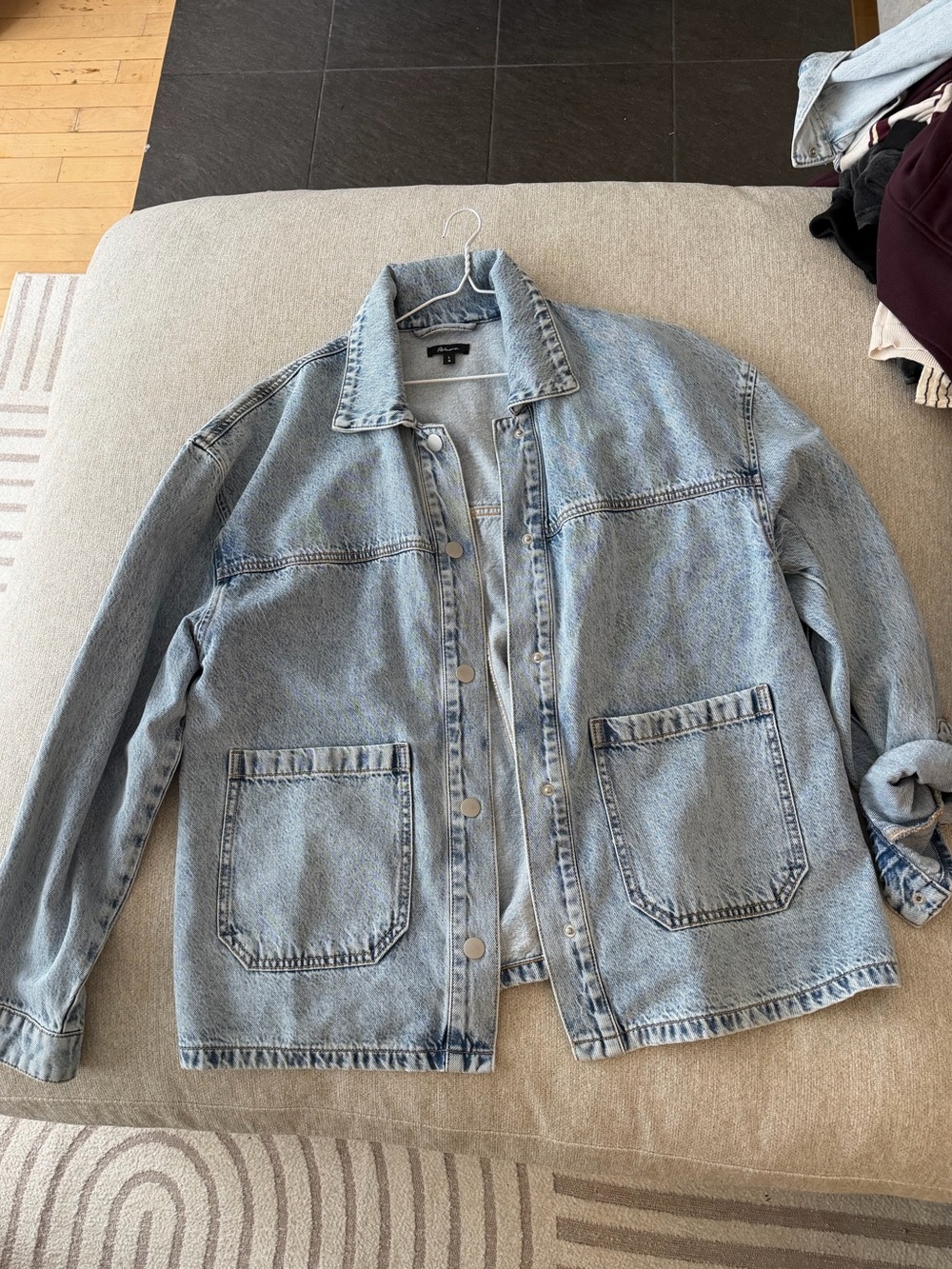 Blue Denim Jacket oversize